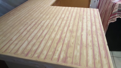 After Plastic Wood application